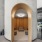Modern silos in the resident lounge